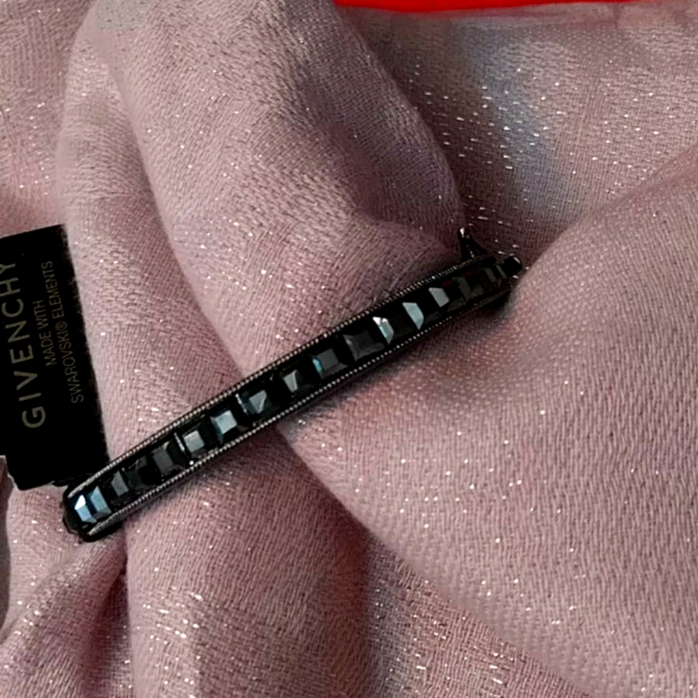 Givenchy Black silver bracelet